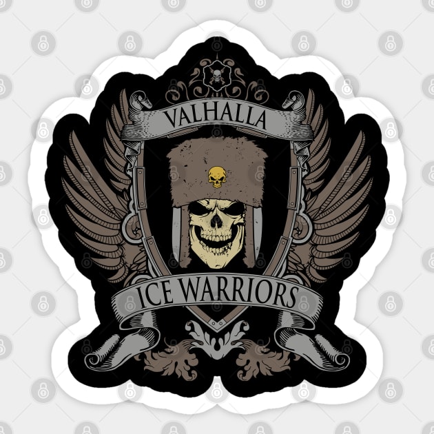 VALHALLA - CREST EDITION Sticker by Absoluttees